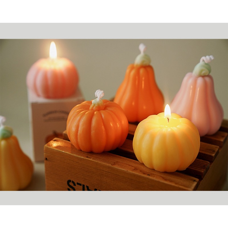 Home Fragrance Gift - Candela profumata a forma di zucca