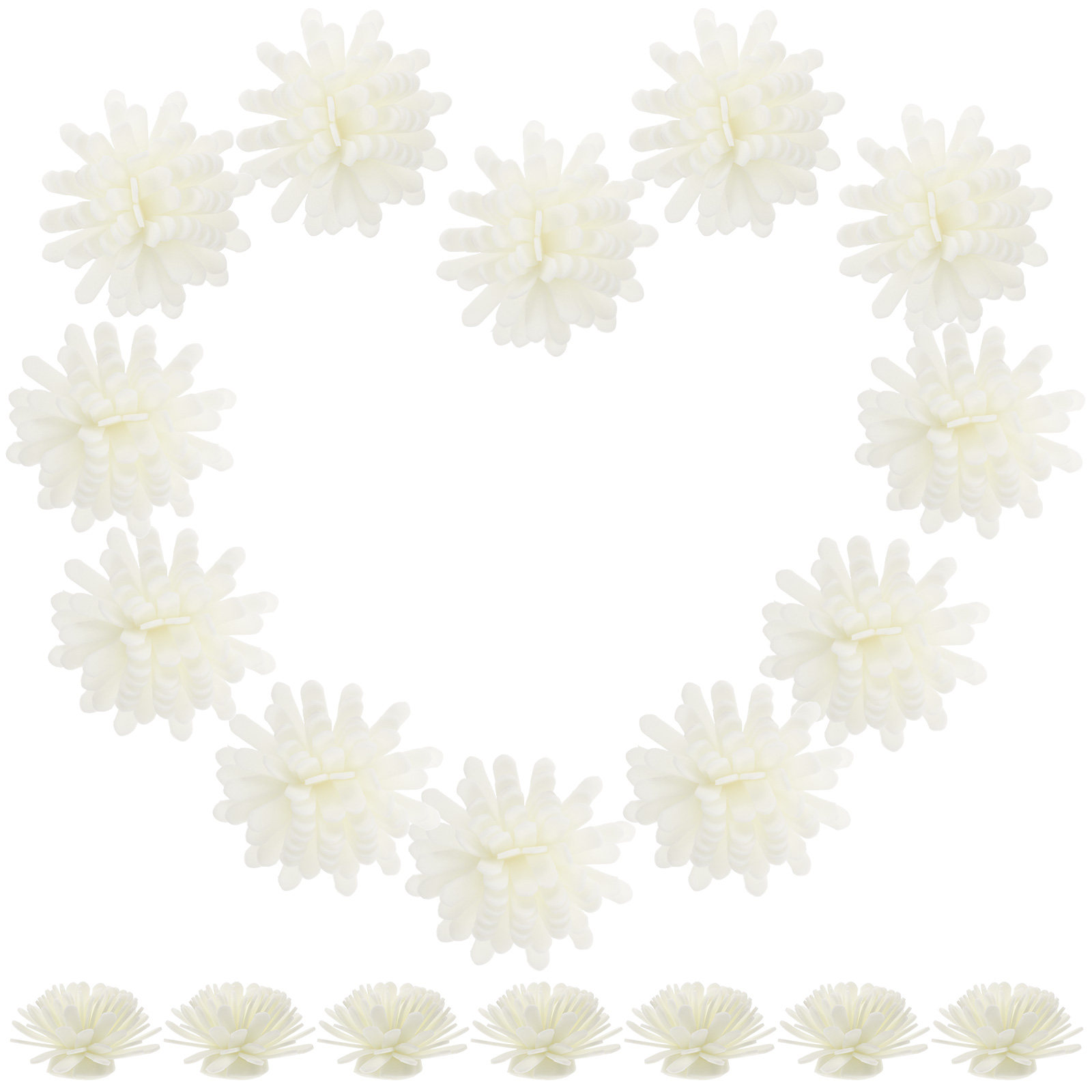 Home Fragrance Usa - 100 Pezzi Teste di Fiori in