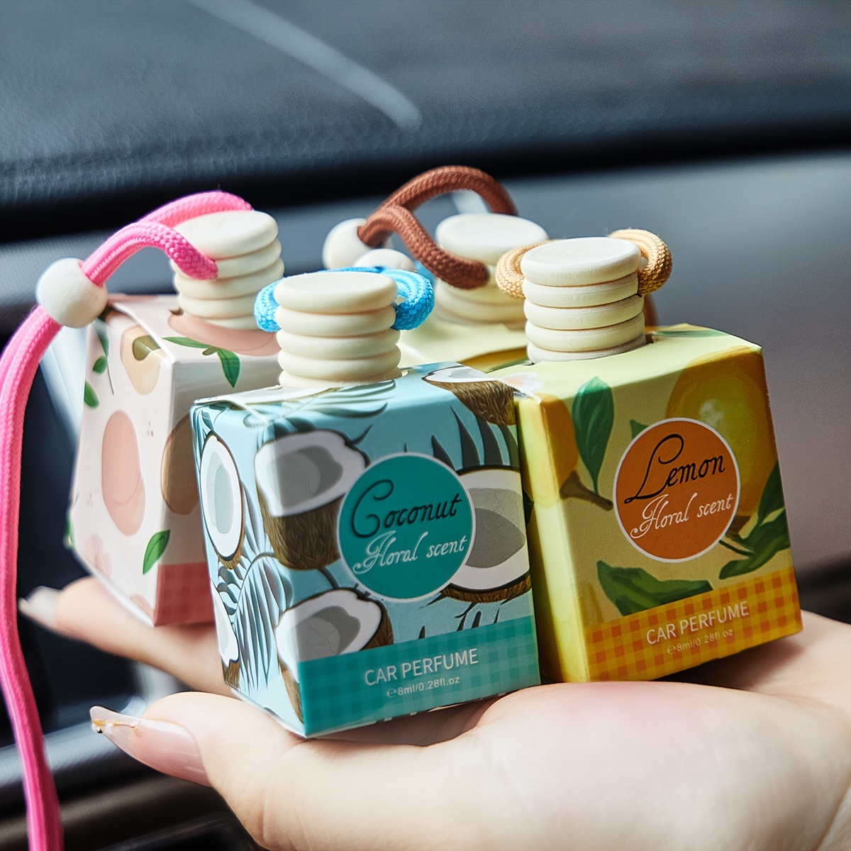 Deodorante per auto, fragranza - Home Fragrance Logo recensione e prezzo